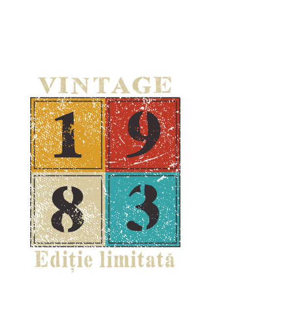 1983 - Ediție limitată model alb pe tricou