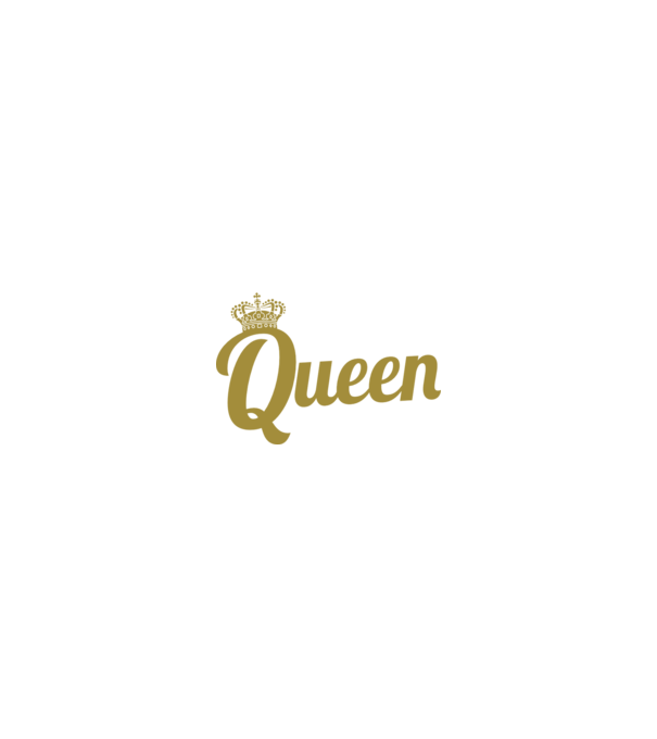 Nurse a title just above Queen model negru pe tricou