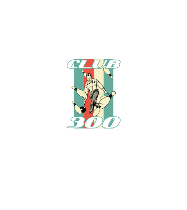 club300 model negru pe tricou