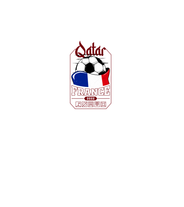 Qatar teams France model turcoaz pe tricou