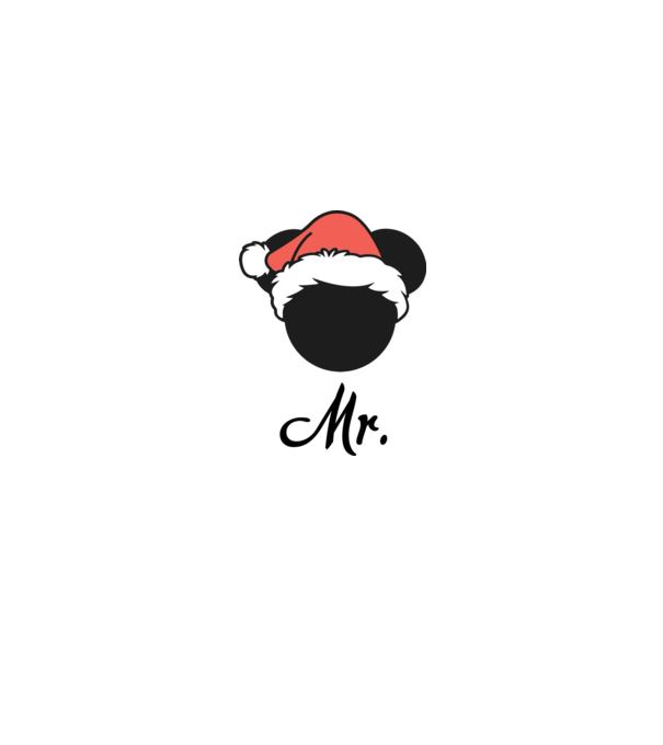 mr christmas model gri pe tricou