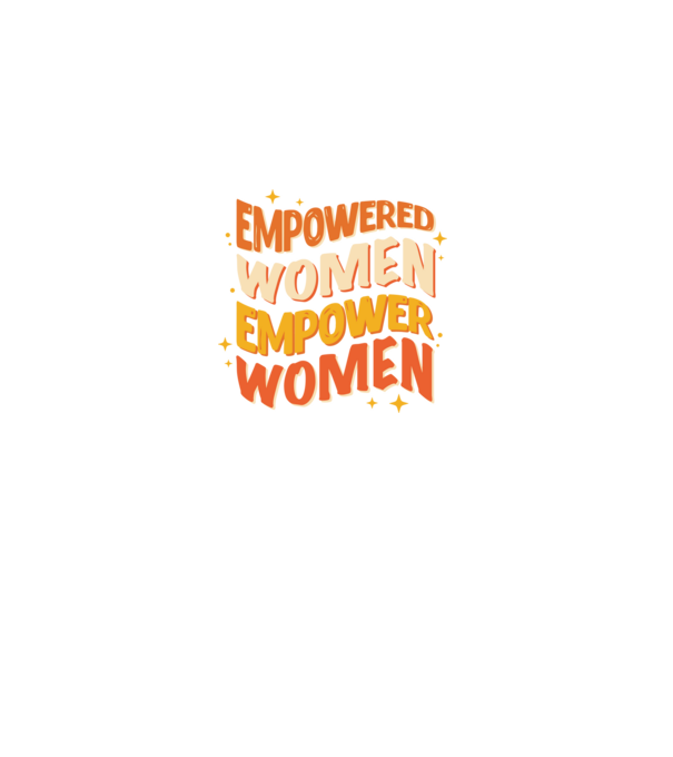 Empowered women empower women model negru pe tricou