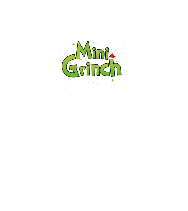 Grinch Family Mini Grinch model negru pe tricou