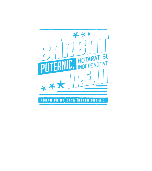 Sunt un bărbat puternic model negru pe tricou
