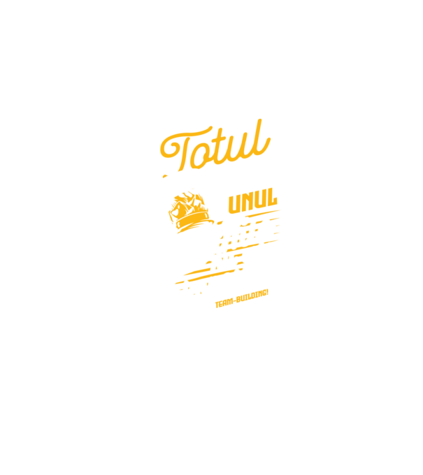 Totul este dificil pentru unul, dar nimic nu este imposibil pentru mulți! Team-building model negru pe tricou