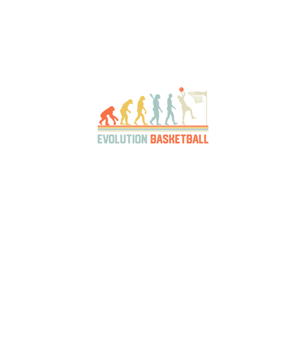 Evolution basketball model negru pe tricou