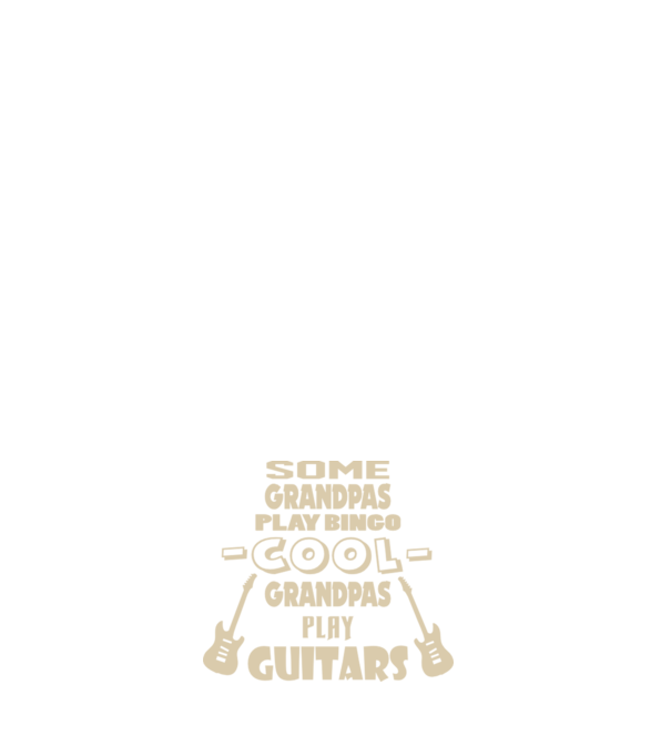 Cool grandpas play guitar model negru pe tricou