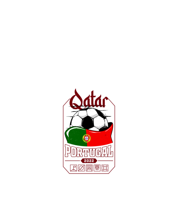 Qatar teams Portugal model negru pe tricou