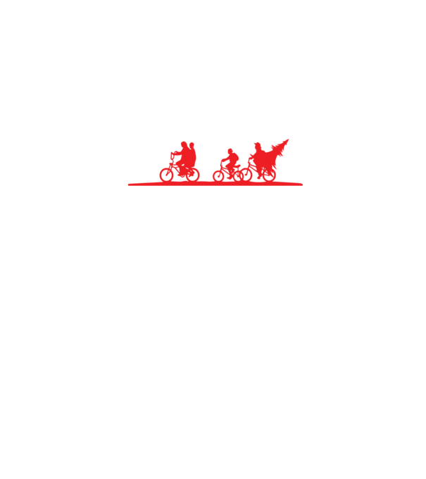 christmas things model albastru jeanși pe tricou