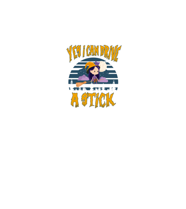 Yes, i can drive a stick model negru pe tricou