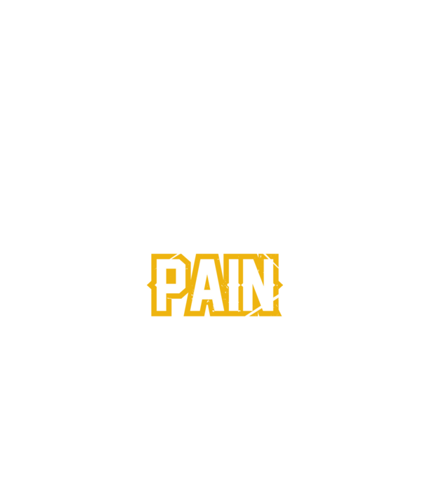 No Pain No Gain model negru pe tricou