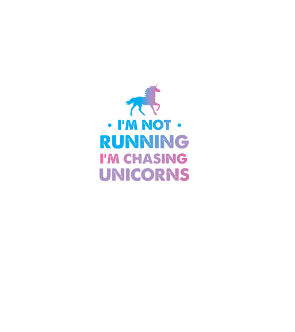 Unicorn Alergare model alb pe tricou