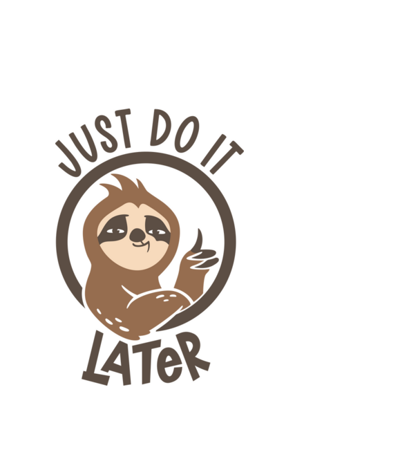 Just do it model alb pe tricou