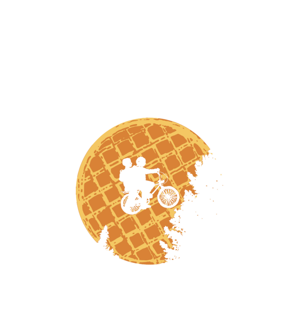 cookie moon stranger things model negru pe tricou