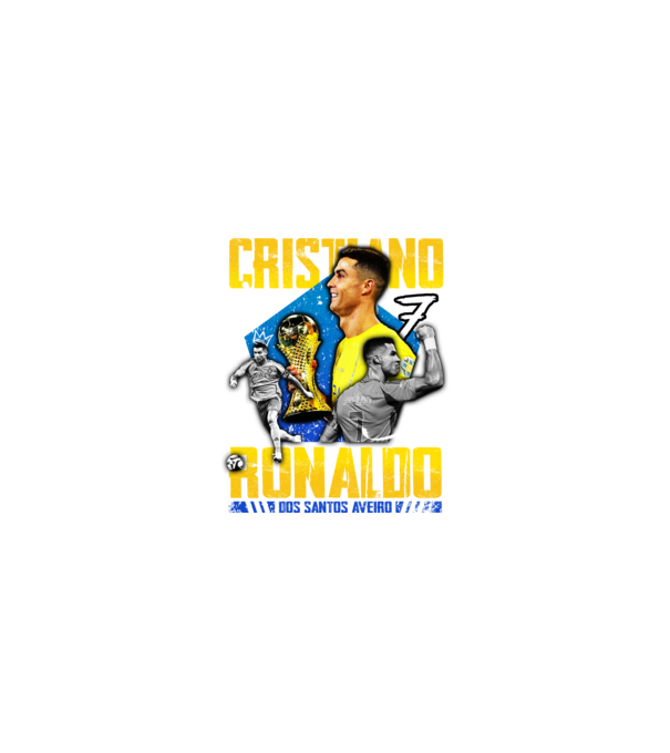 Ronaldo tribute model nisipiu pe tricou