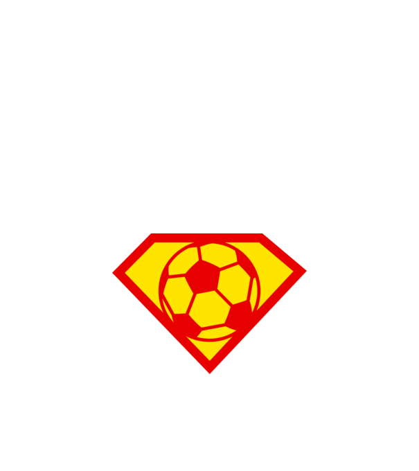 Supersportiv FOTBALIST model albastru închis pe tricou