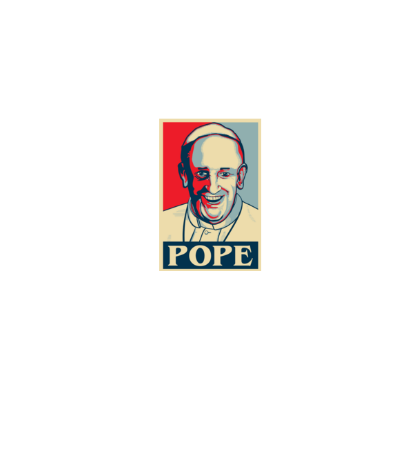 Poster Papa model albastru jeanși pe tricou