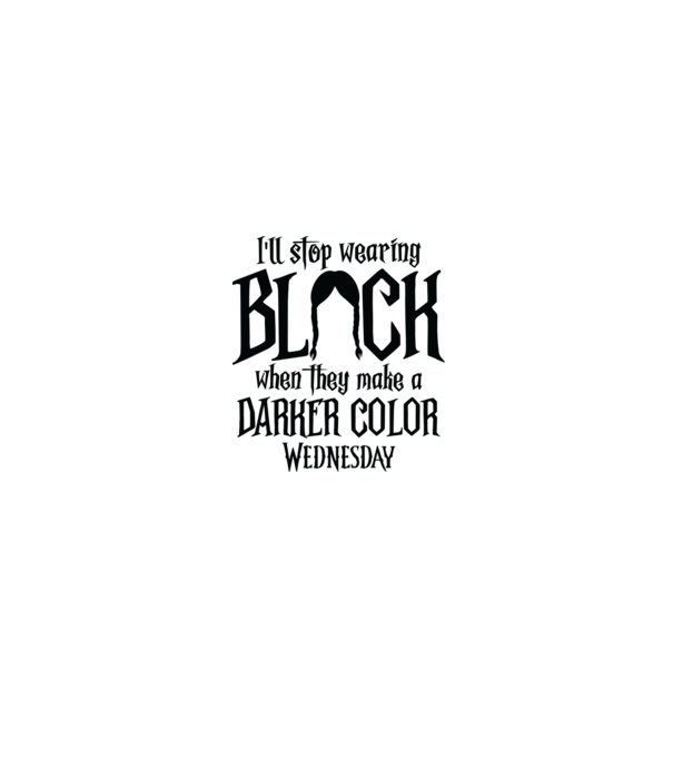 ill stop wearing black model alb/roșu pe tricou