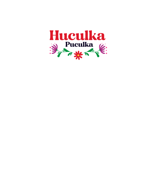 Huculka Puculka model alb pe tricou