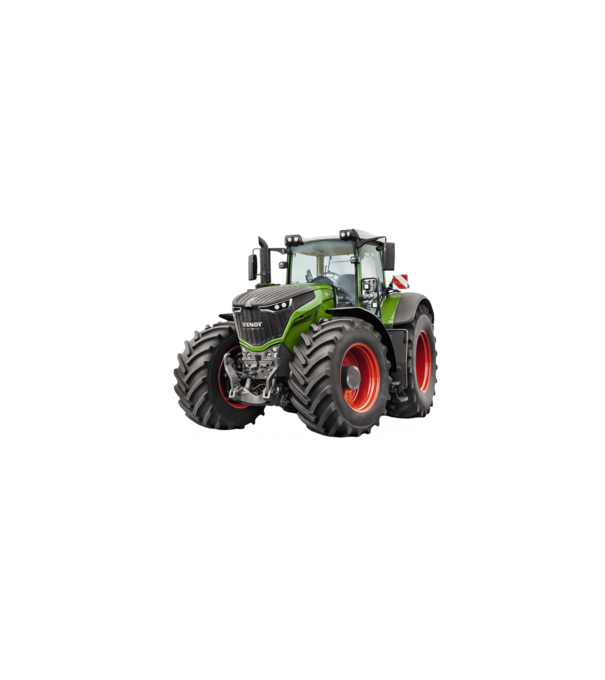 TRACTOR model alb pe tricou