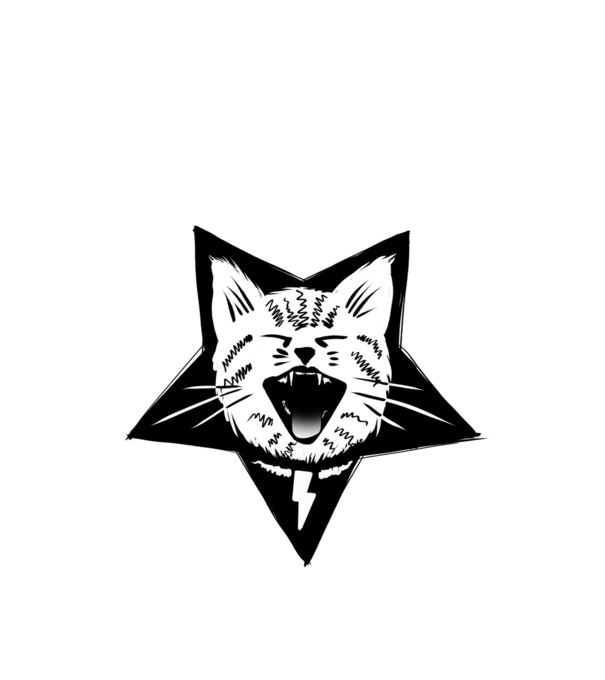 Let's rock model alb pe tricou