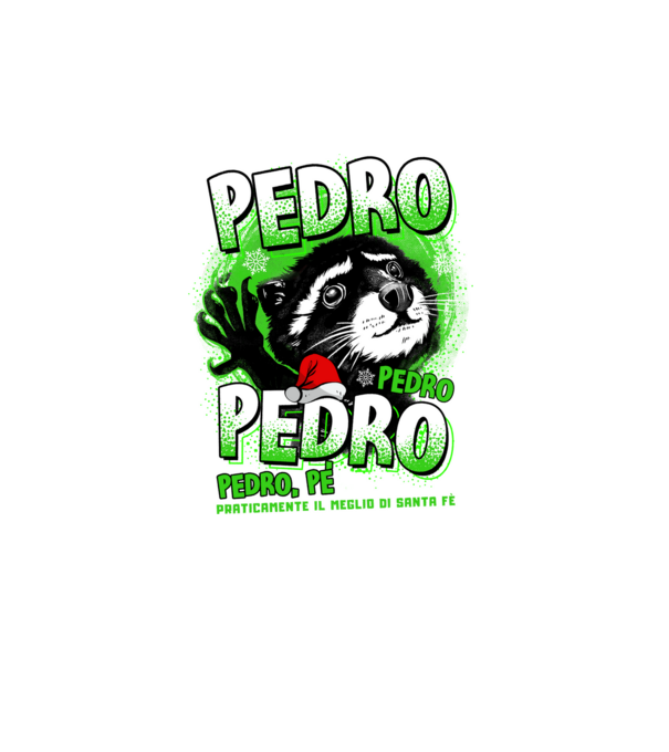 Pedro pedro christmas model turcoaz pe tricou