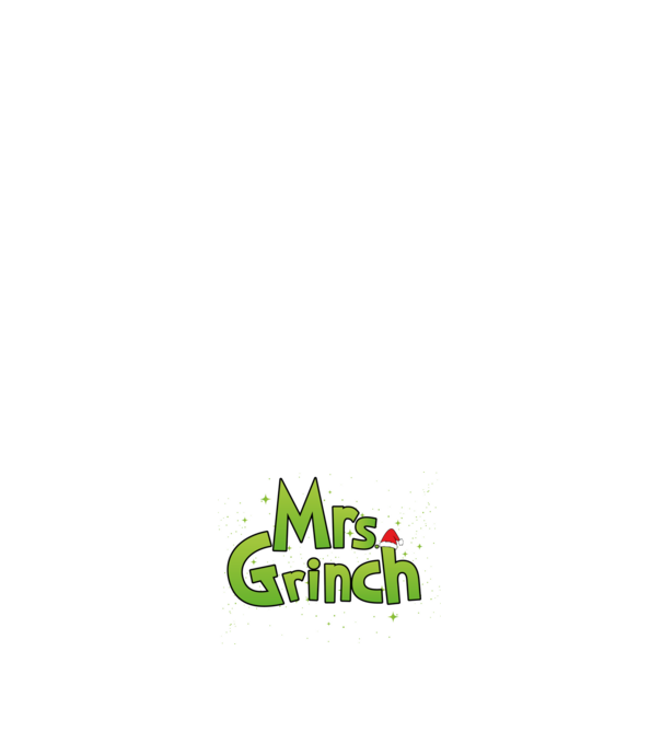 Grinch Family Mrs Grinch model albastru închis pe tricou
