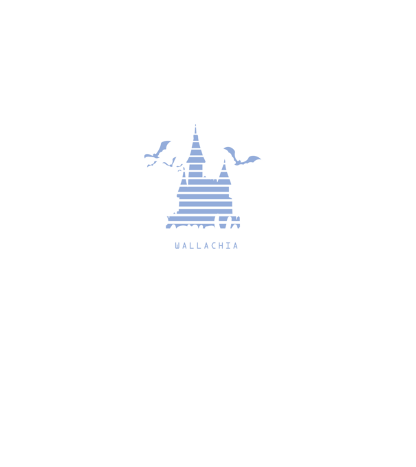 România CastleVania model negru pe tricou