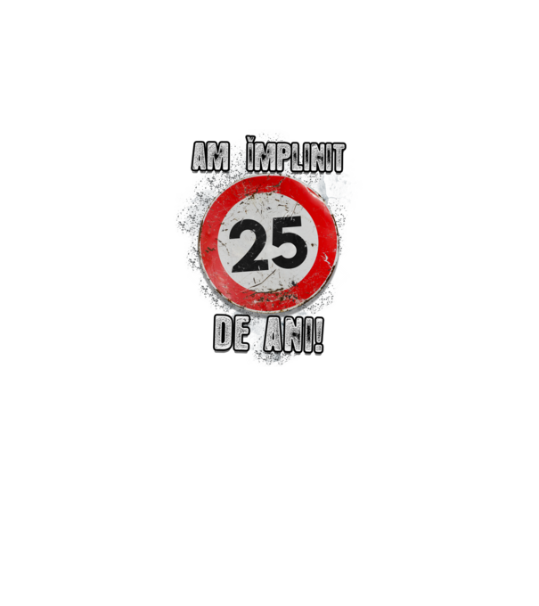 Am împlinit 27 de ani! model negru pe tricou