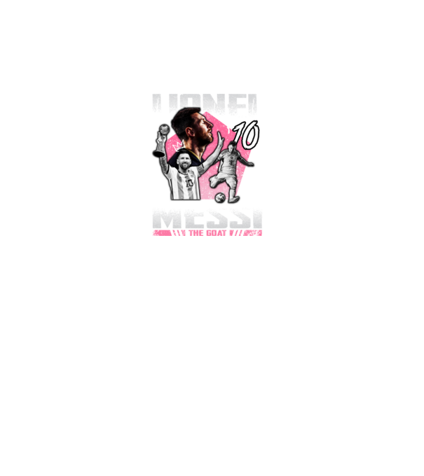 Messi tribute model negru pe tricou