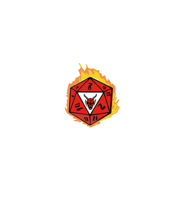 hellfire club roll dice model negru pe tricou