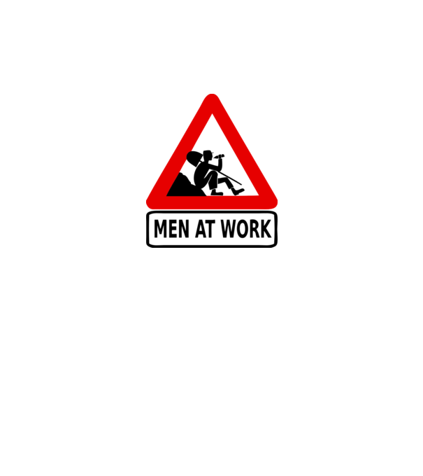 men at work model nisipiu pe tricou