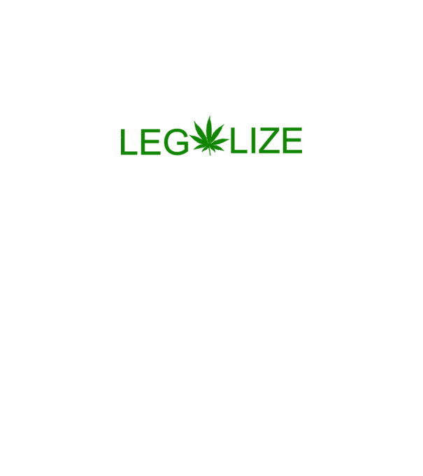 Legalize model negru pe tricou