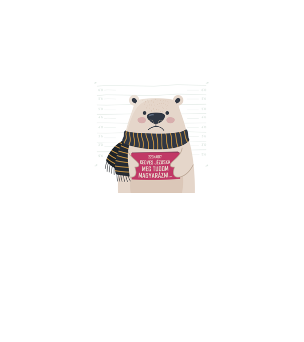 DearSanta model negru pe tricou