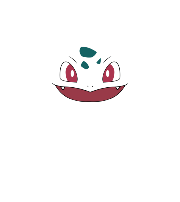 Bulbasaur model albastru regal pe tricou