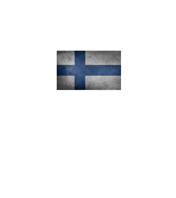 FINLAND model negru pe tricou