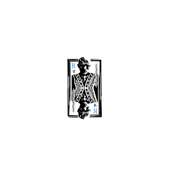 The Winter King model alb pe tricou