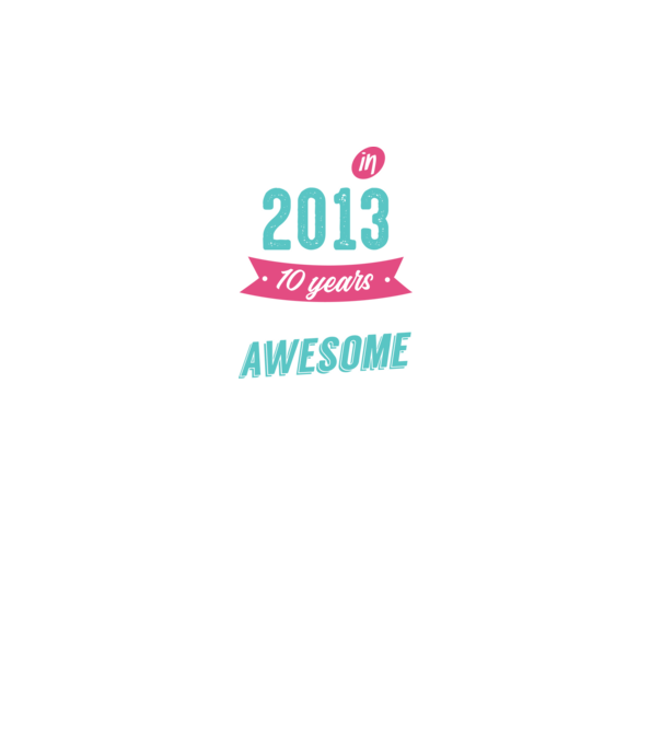Made in 2013 model turcoaz pe tricou