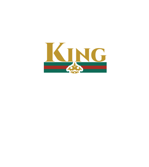 Gucci king model negru pe tricou