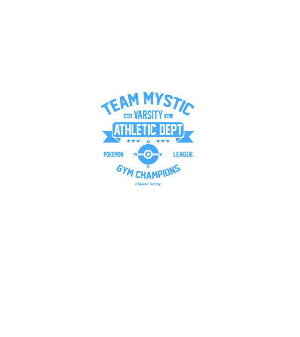 Mystic champions model gri pe tricou