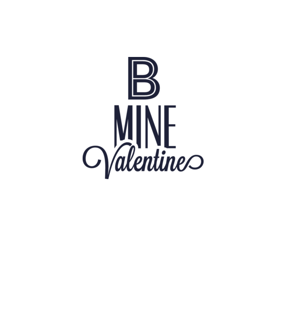 Be my Valentine! model roz deschis pe tricou