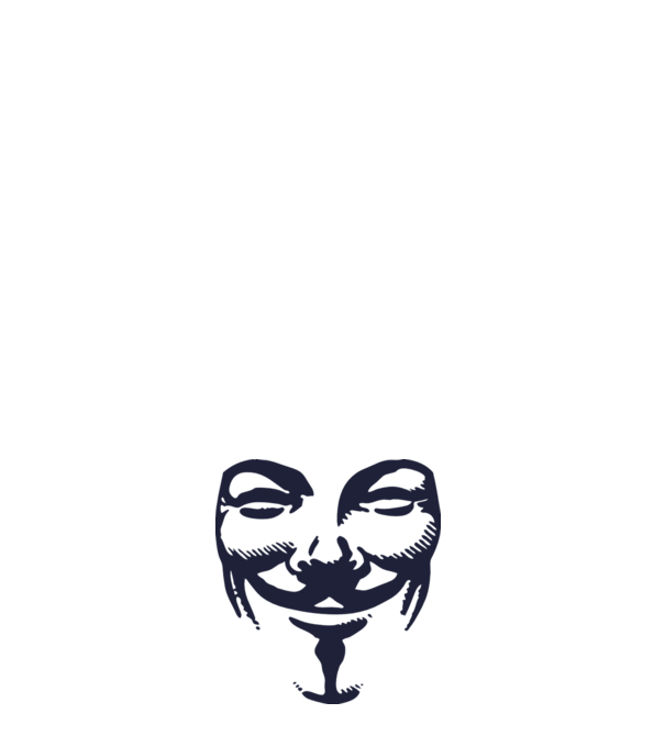 vendetta mask model alb pe tricou