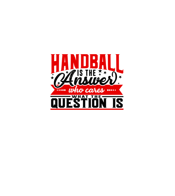 Sport is the answer HANDBALIST model alb pe tricou