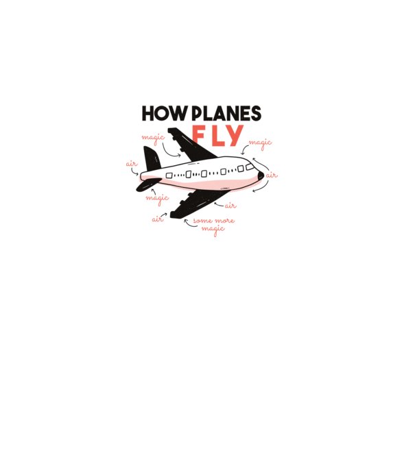 Avioane model alb pe tricou