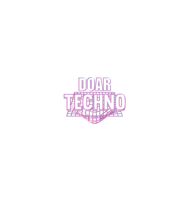 Doar techno model negru pe tricou