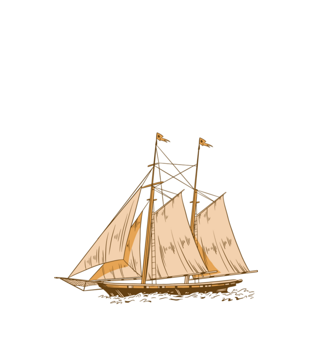 Vapoare model alb pe tricou