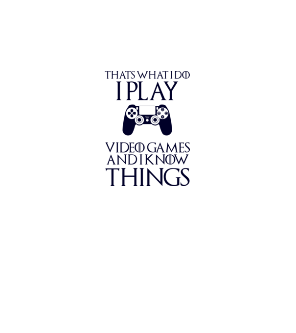 Gaming of Thrones model alb pe tricou