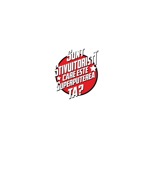 sunt stivuitorist, care este superputerea ta? model negru pe tricou