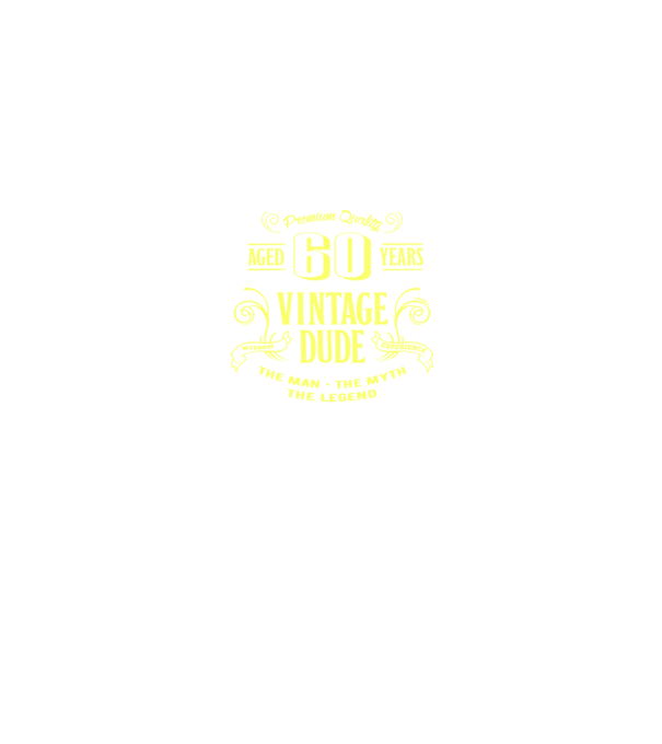 Vintage Dude - 60 model roșu pe tricou