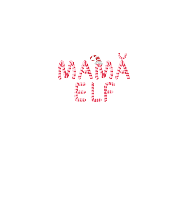 mamă elf model negru pe tricou
